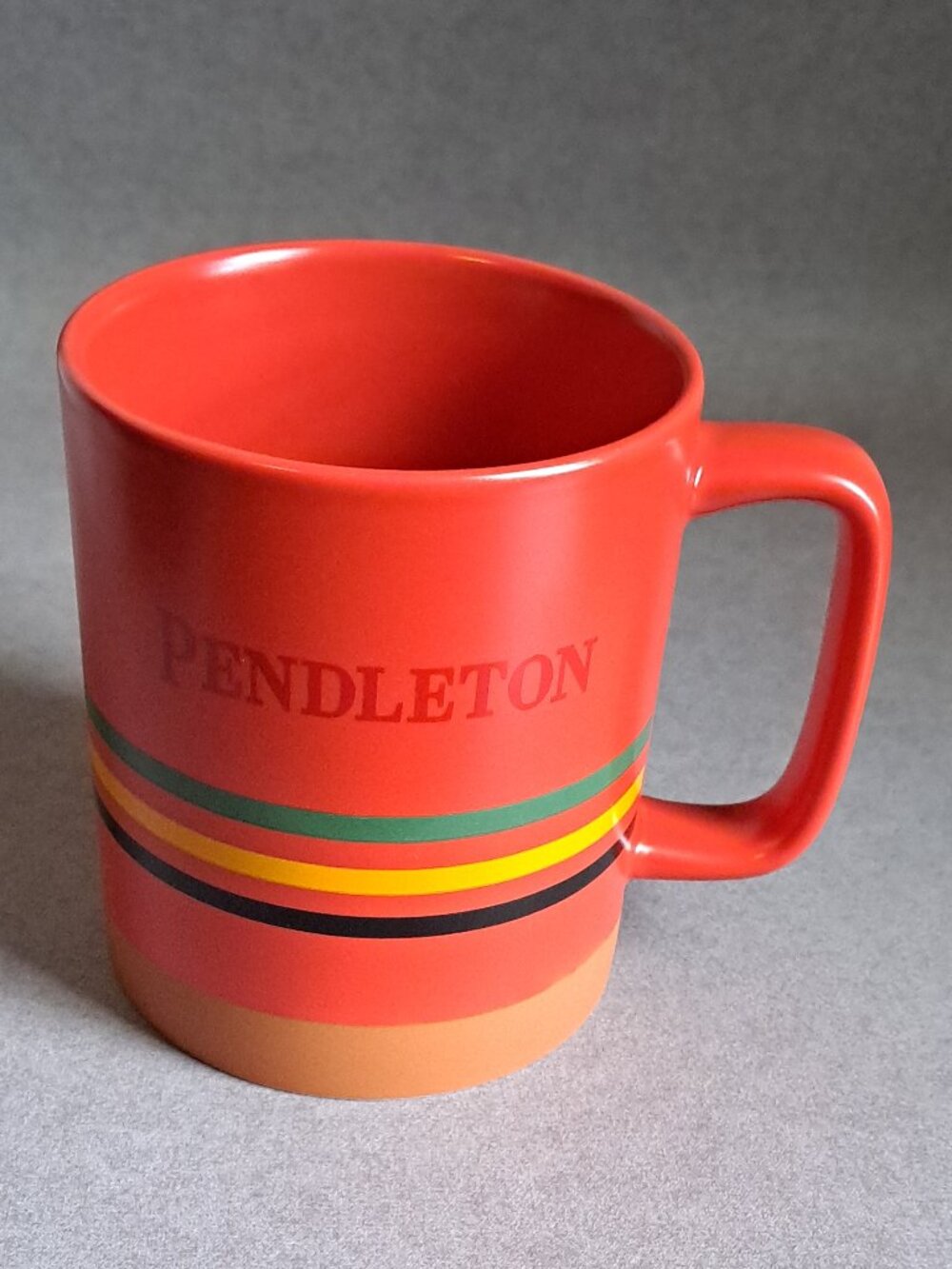 Pendleton: Camp Stripe USED Coffee Mug (Red, Blankets, Clothing) PM